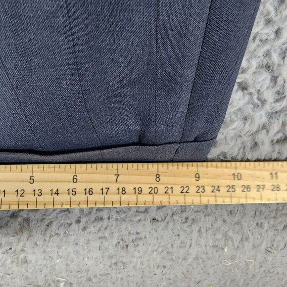 Gianelli Uomo 2 Piece Suit Mens 44L 36x30 Blue Double Breasted Jacket Pants Set - Picture 13 of 16